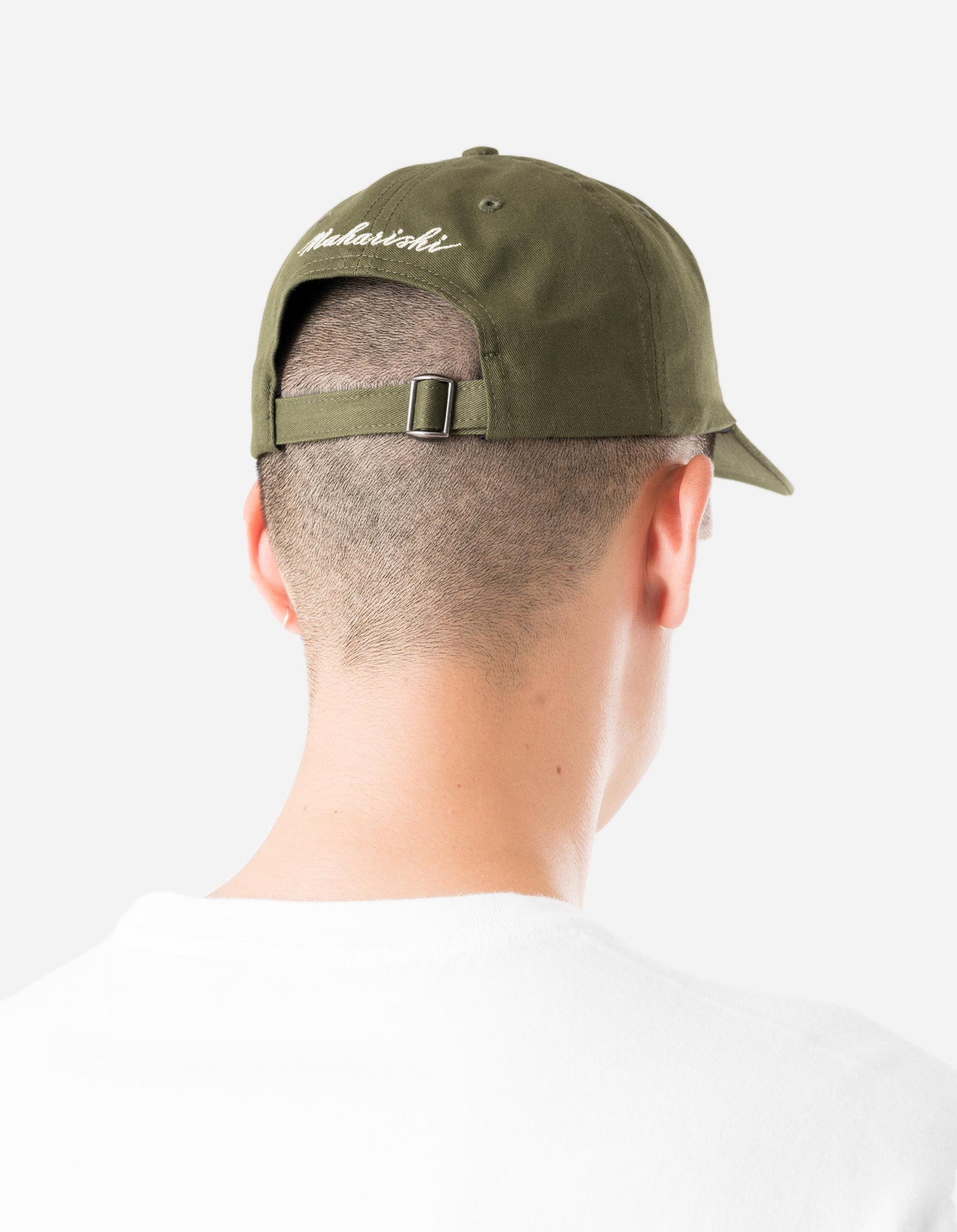 1589 Year of the Crane 6 panel Cap Olive