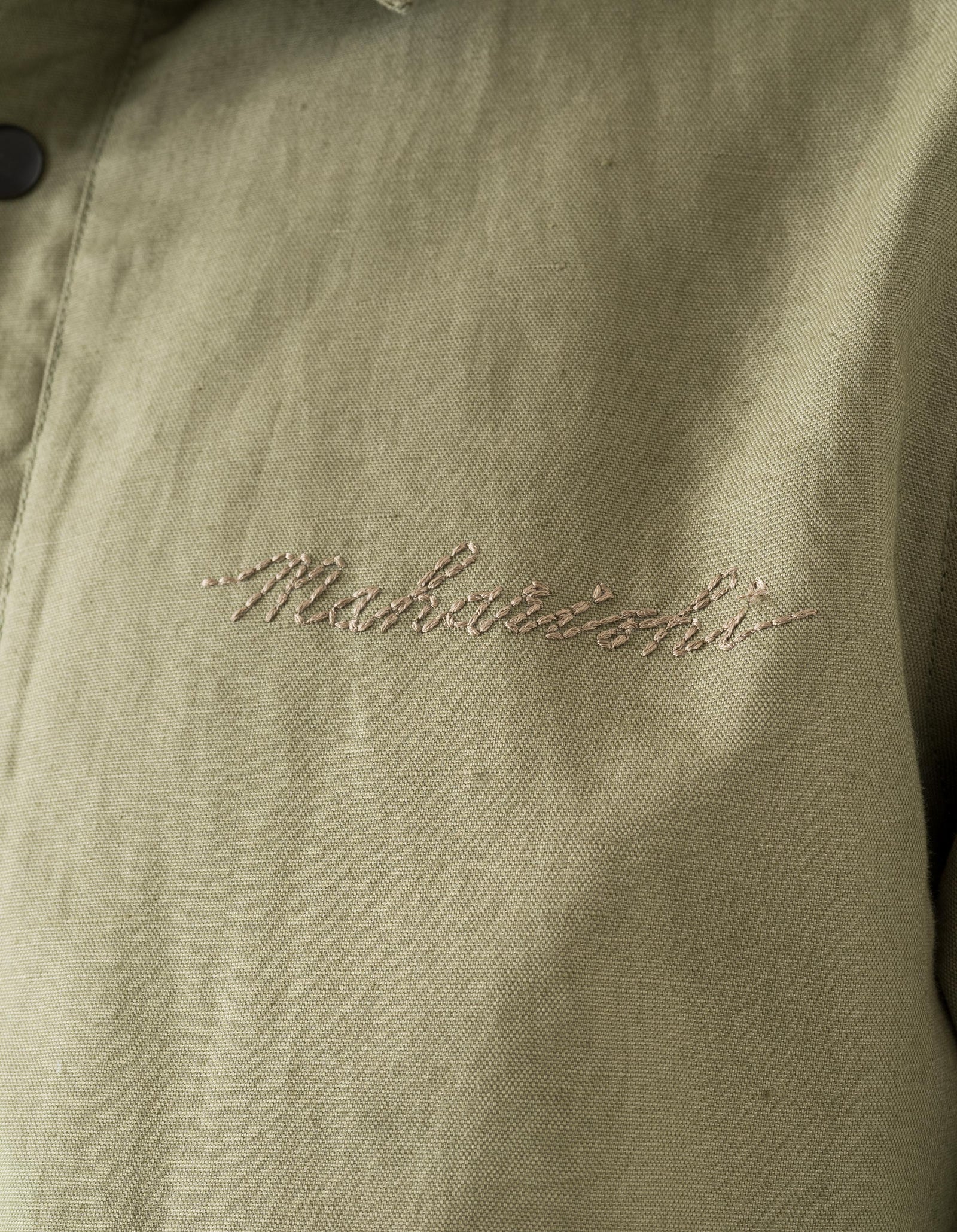 6232 M.A.L.I.C.E. Embroidered Utility Shirt Olive