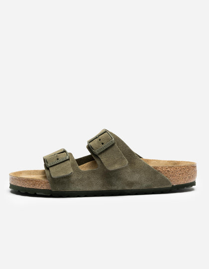 Birkenstock Arizona Suede Leather Thyme