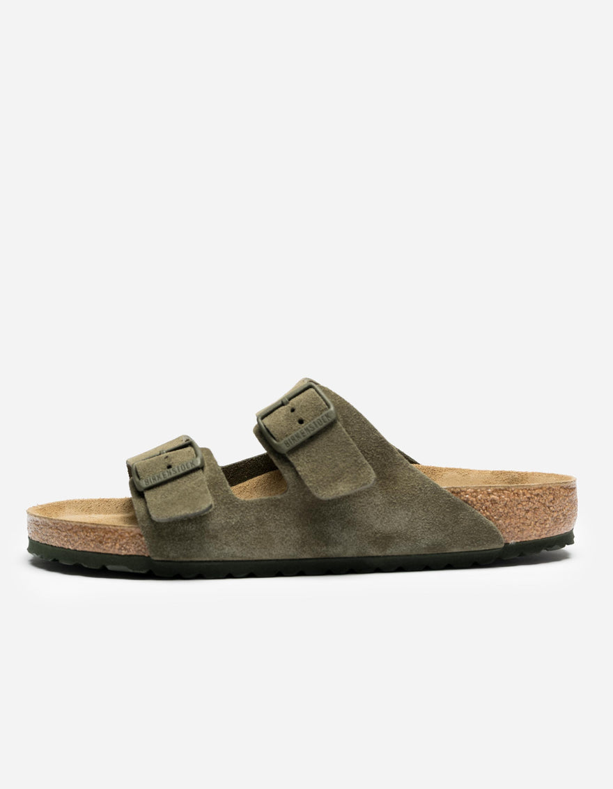 Birkenstock Arizona Suede Leather Thyme