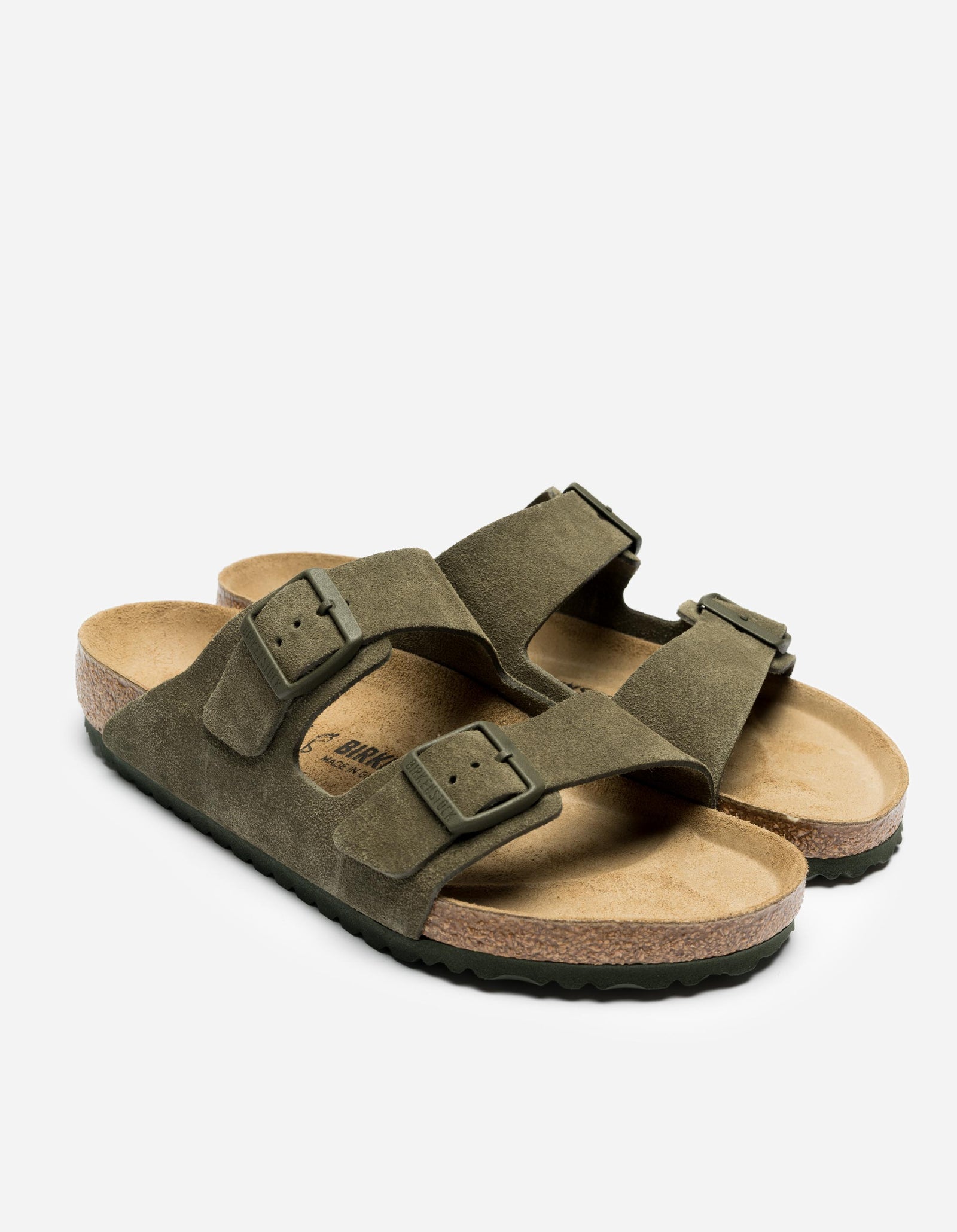 Birkenstock Arizona Suede Leather Thyme