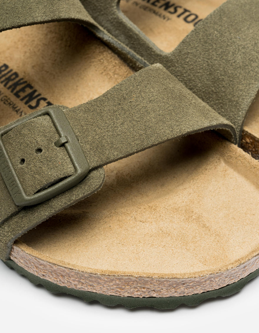 Birkenstock Arizona Suede Leather Thyme