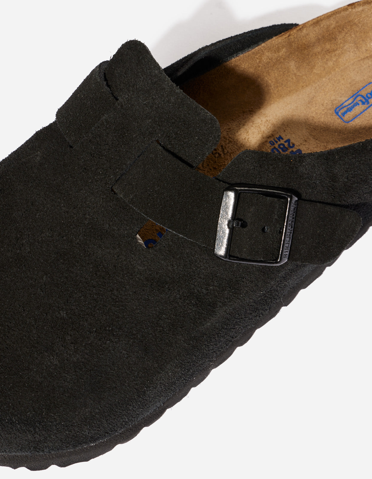 Birkenstock Boston SFB Suede Black