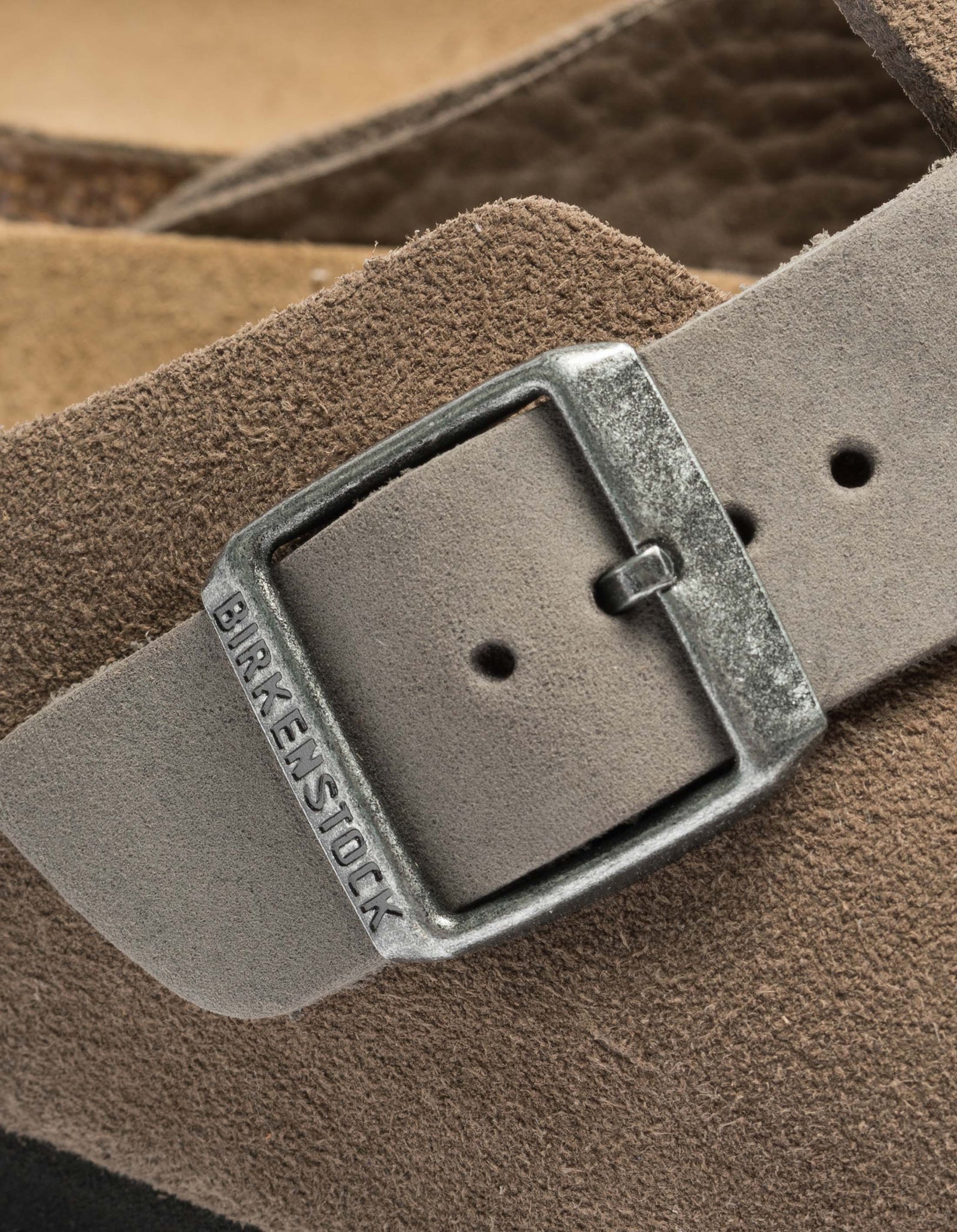 Birkenstock Boston BS Mixed Leather Concrete Gray