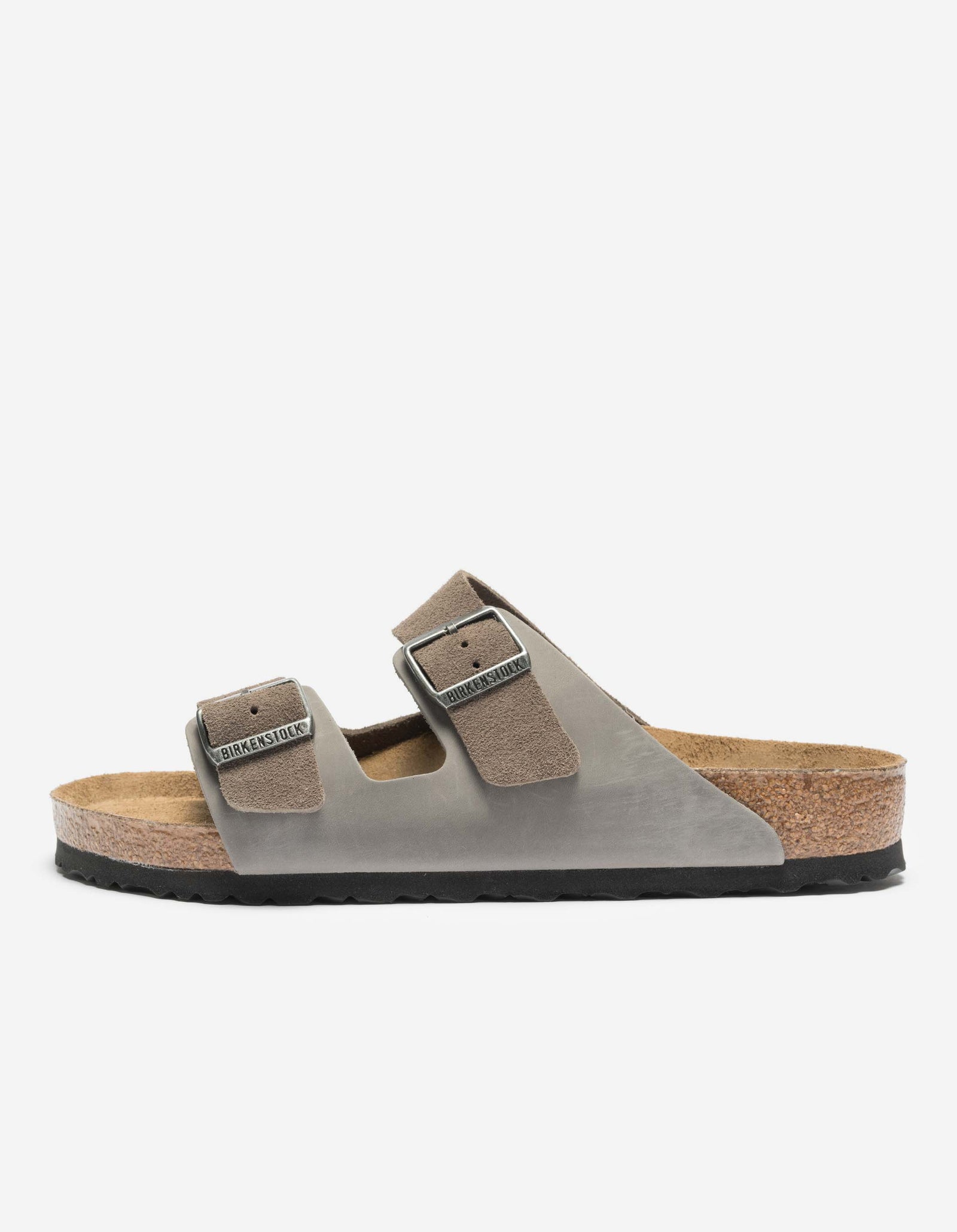 Birkenstock Arizona BS Mixed Leather Concrete Gray