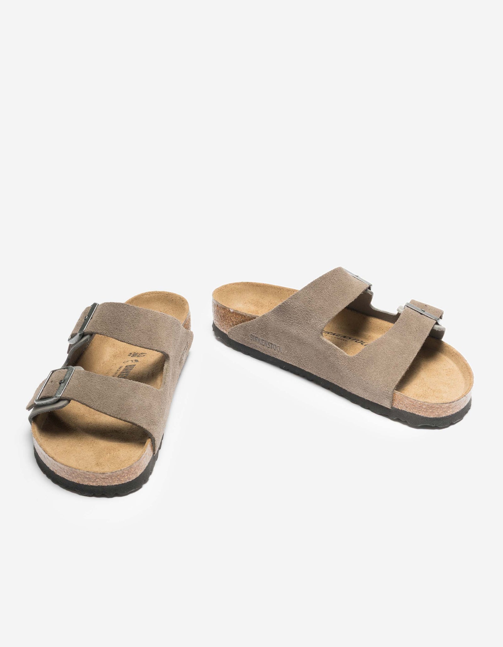 Birkenstock Arizona BS Mixed Leather Concrete Gray