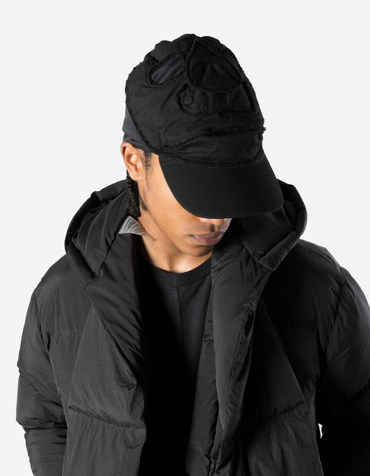 7694 Cordura WR E.C.W.S Cap/Mask Black