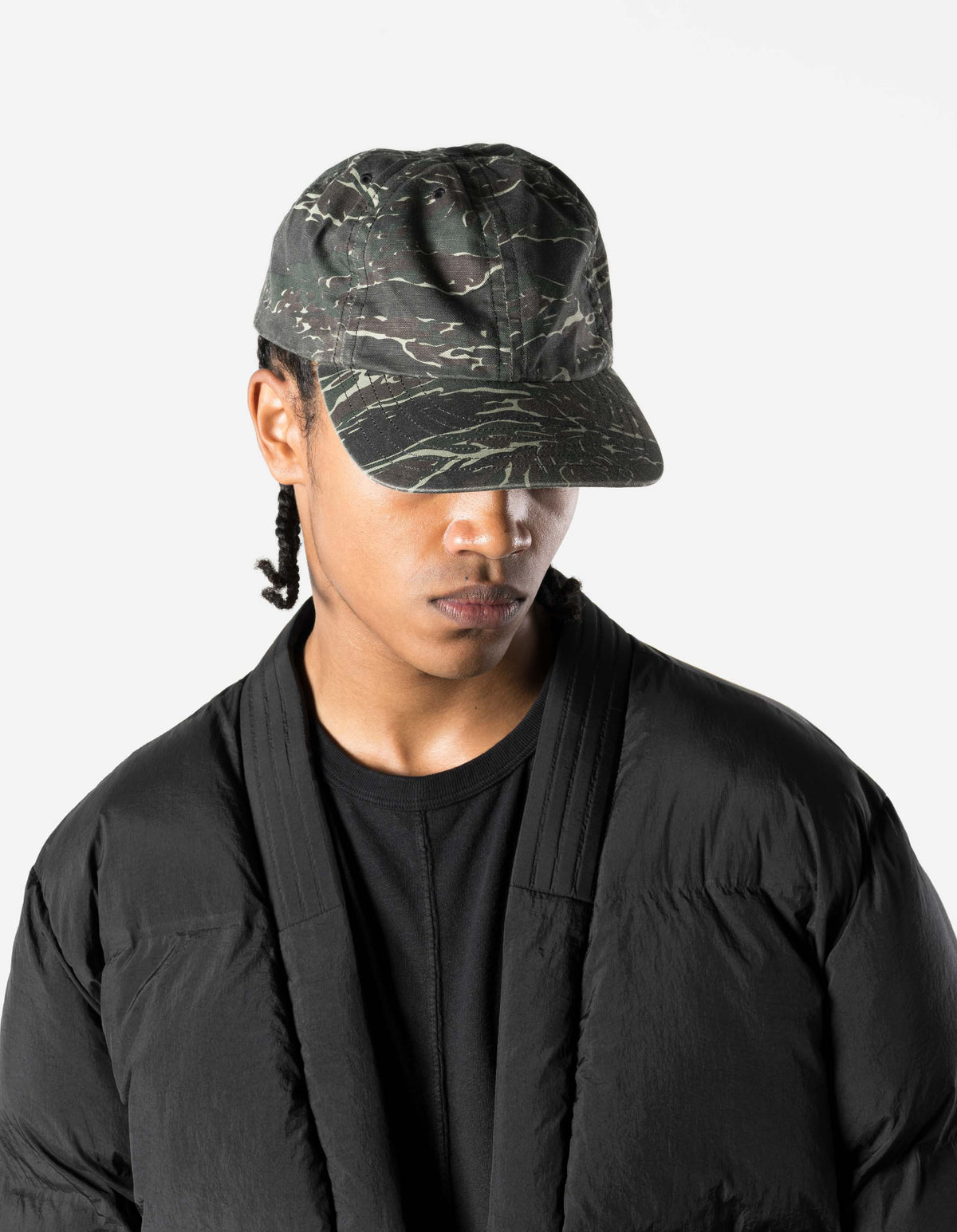 7698 Shadow Warrior 6 Panel Cap Jungle