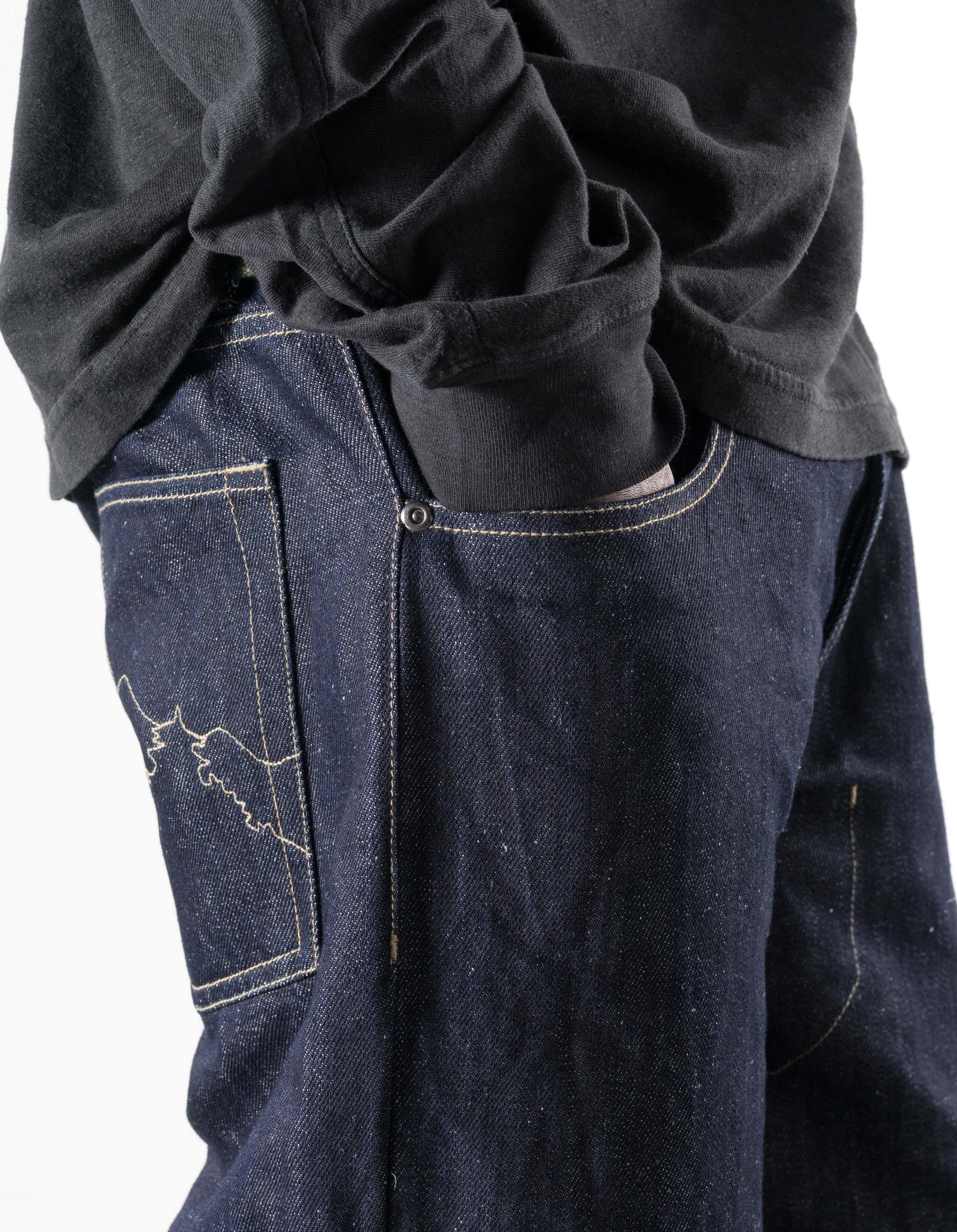 1484 Hemp Denim 7 Pocket Jeans – Maharishi