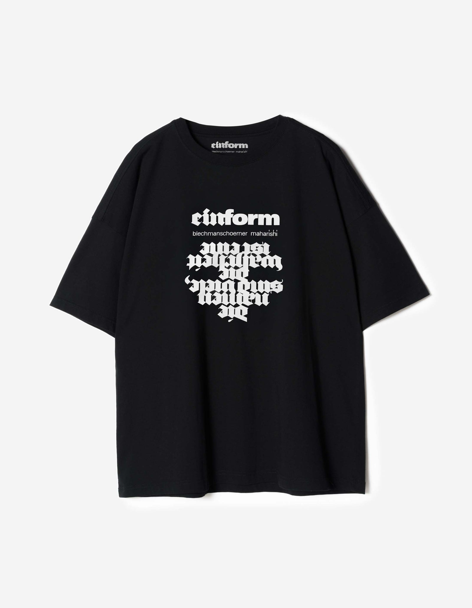 7397 Maha Einform Oversized S/S T-Shirt Black