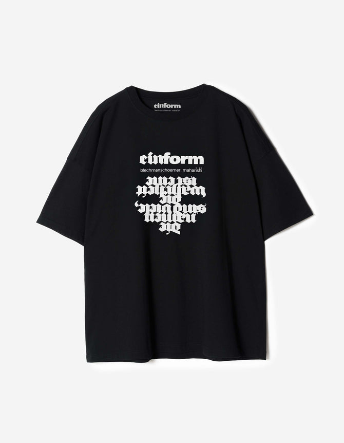 7397 Maha Einform Oversized S/S T-Shirt Black