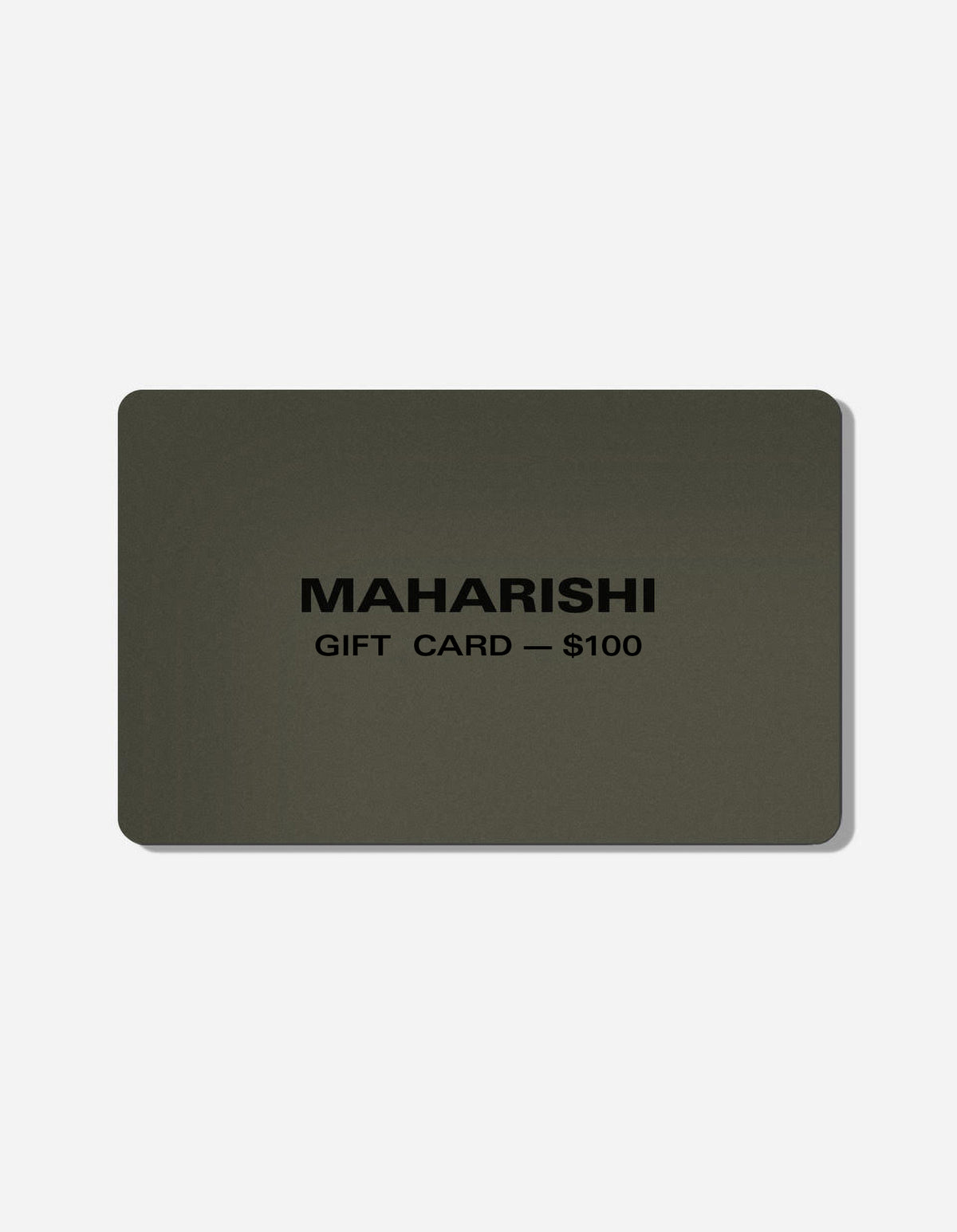 Online Gift Card $100