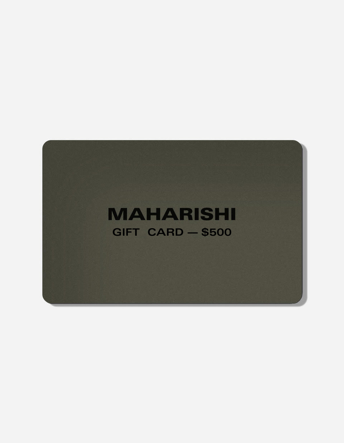 Online Gift Card $500