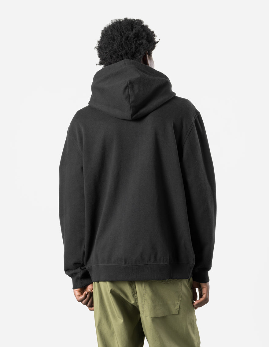 7182 M.A.F Green Man Hooded Sweat Black