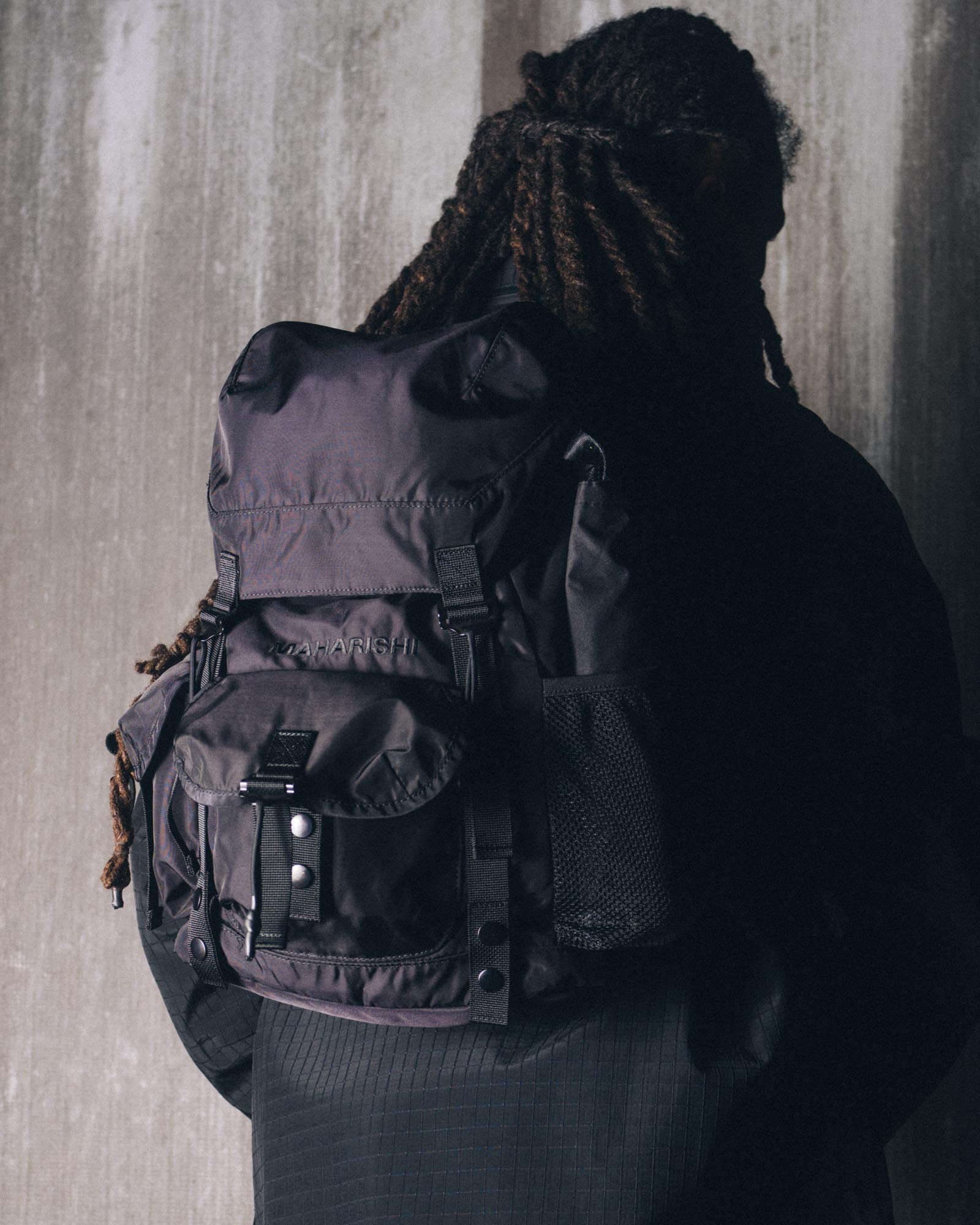 2223 M.A.L.I.C.E Day Pack Black – Maharishi
