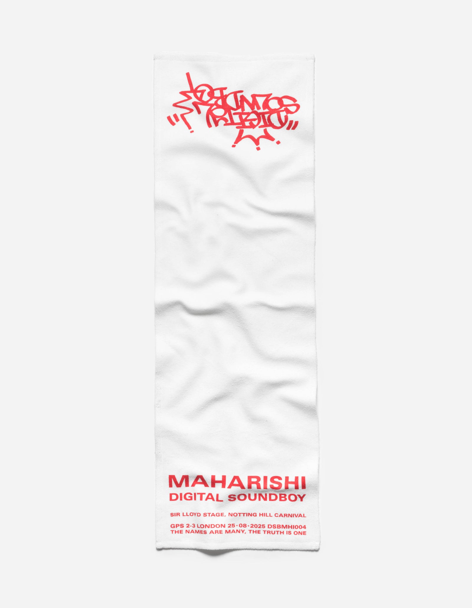 7415 Maharishi DSB004 Towel White