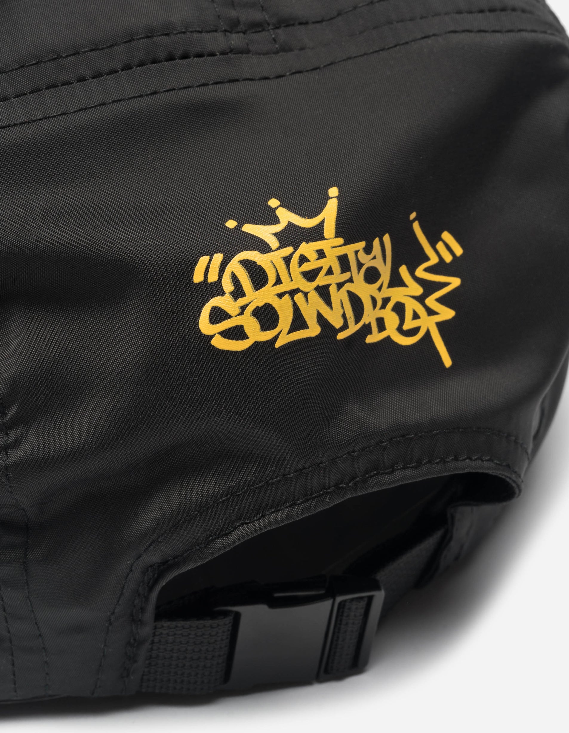 Digital Sounboy black jacket with yellow logo on a white background