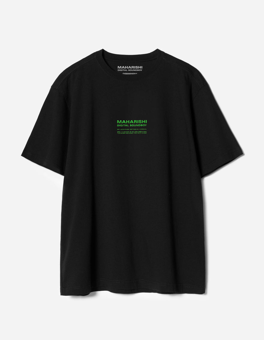 7414 Maharishi DSB004 S/S T-shirt Black/Green