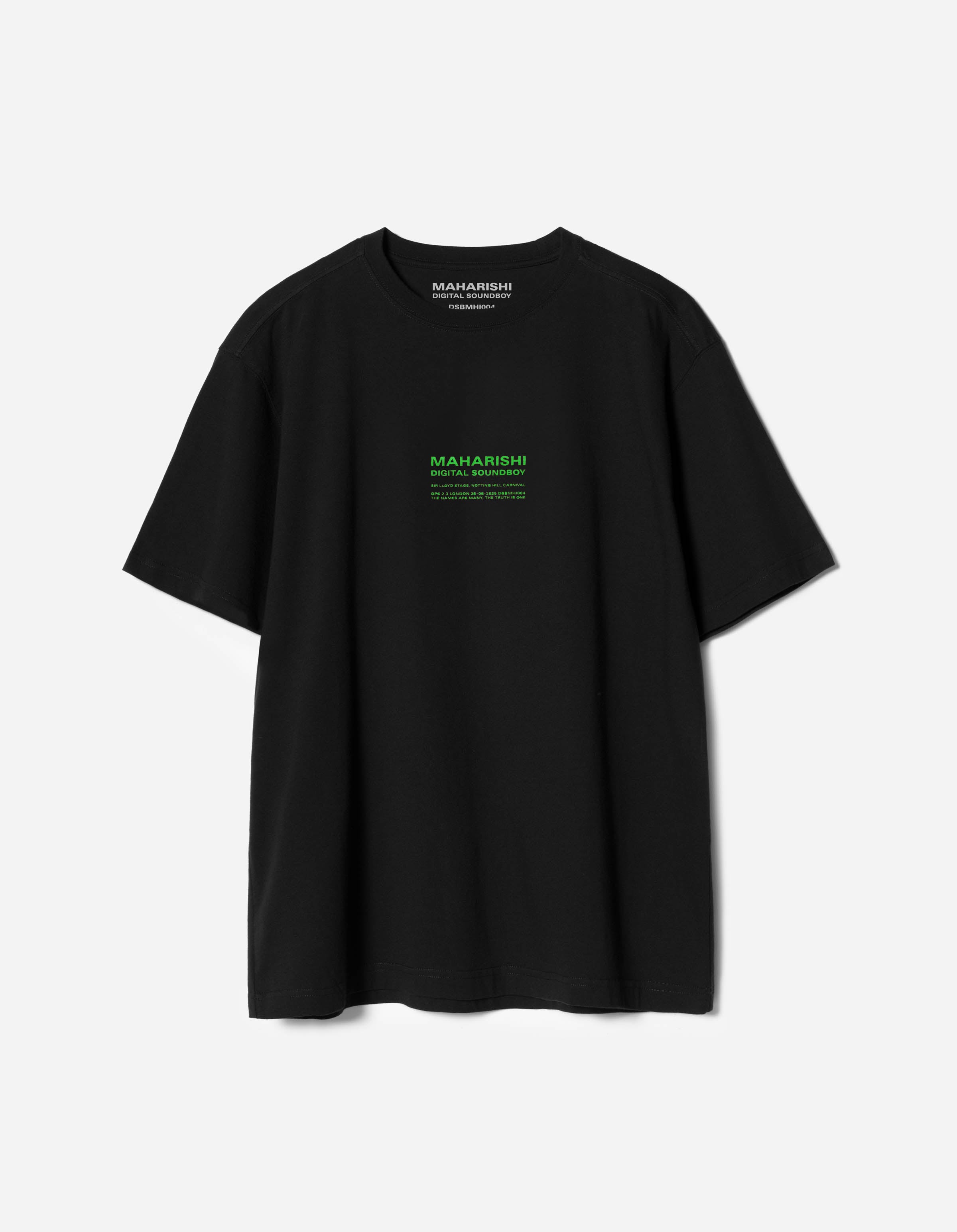 7414 Maharishi DSB004 S/S T-shirt Black/Green