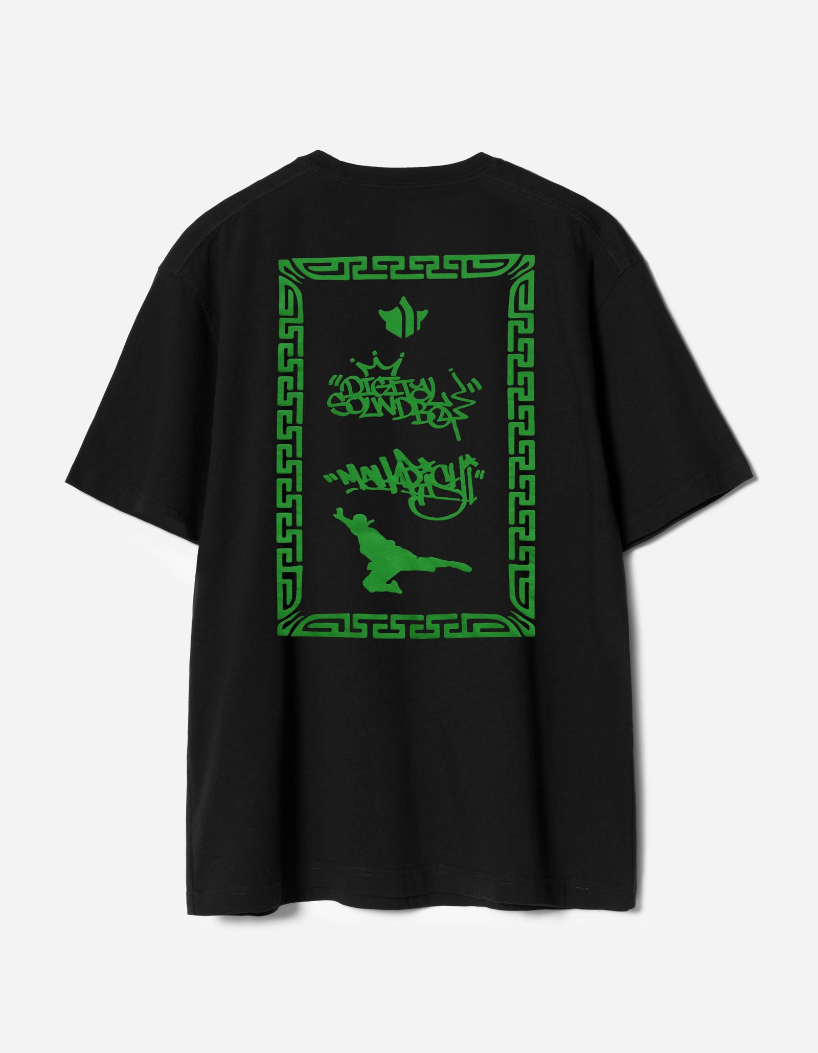 7414 Maharishi DSB004 S/S T-shirt Black/Green