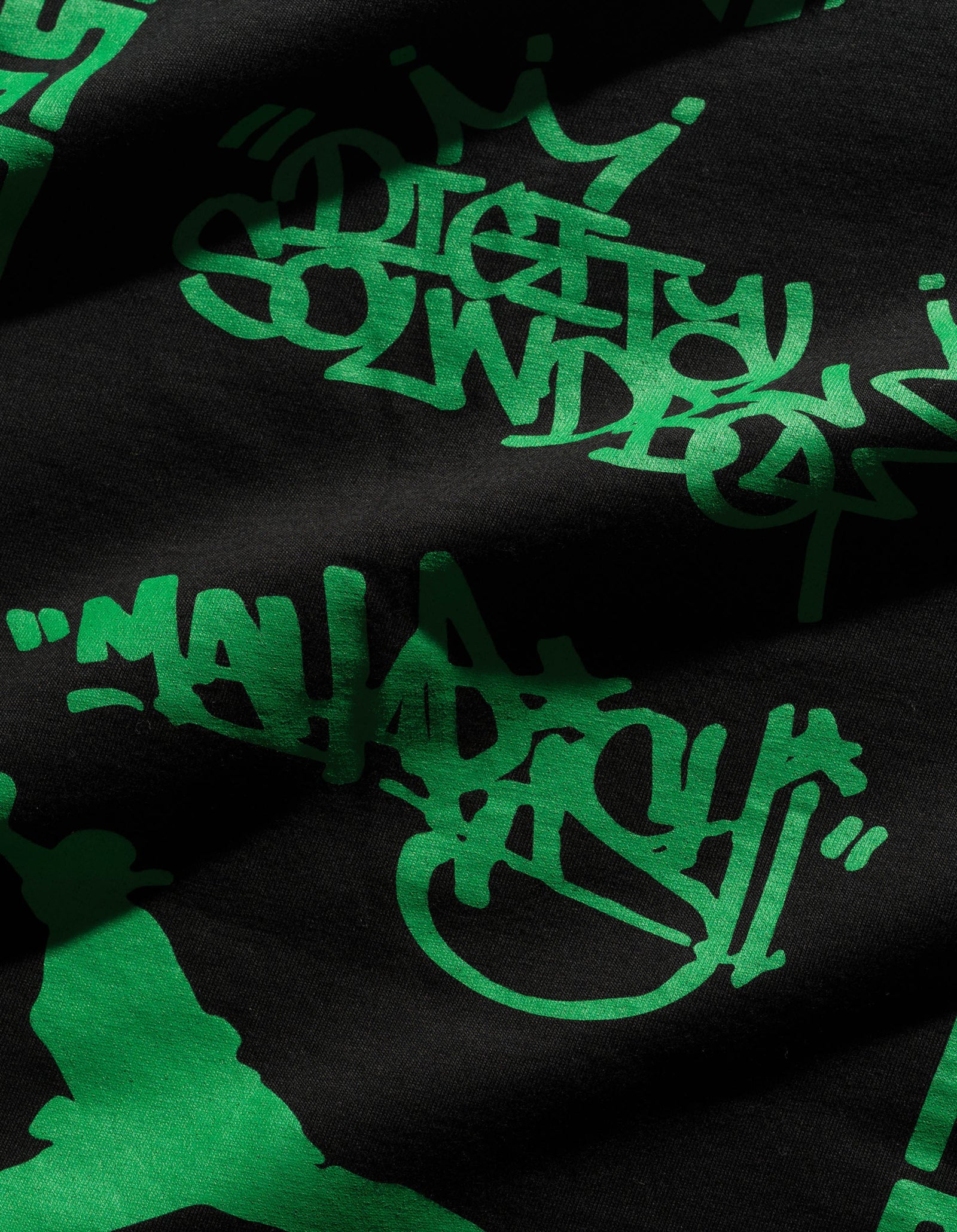 7414 Maharishi DSB004 S/S T-shirt Black/Green