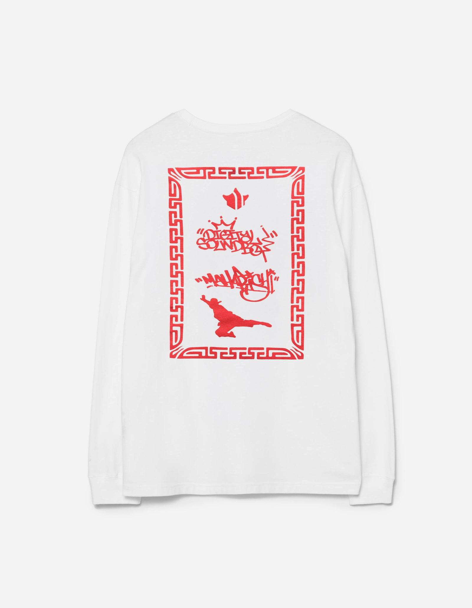 7413 Maharishi DSB004 L/S T-shirt White