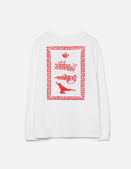 7413 Maharishi DSB004 L/S T-shirt White