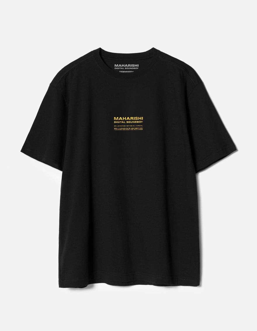 7414 Maharishi DSB004 S/S T-shirt Black/Gold