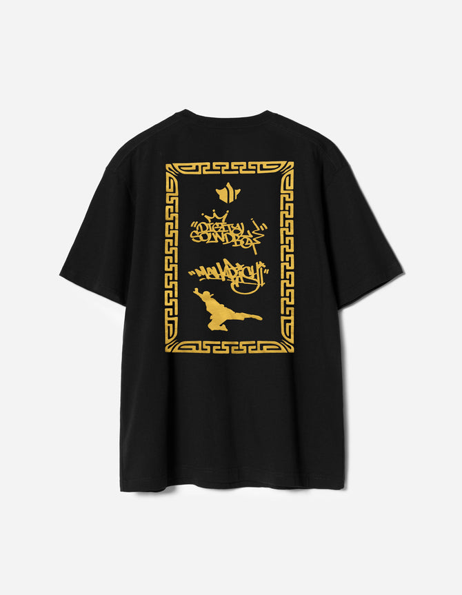 7414 Maharishi DSB004 S/S T-shirt Black/Gold