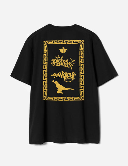7414 Maharishi DSB004 S/S T-shirt Black/Gold