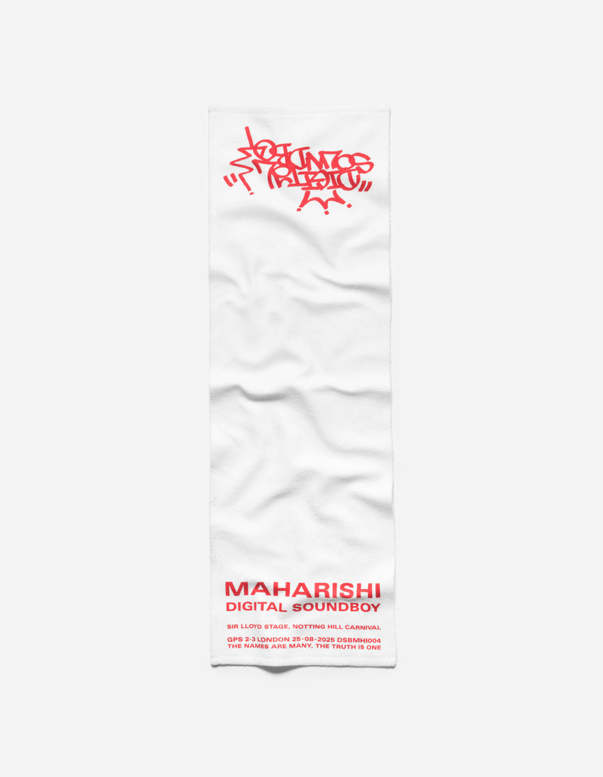 7415 Maharishi DSB004 Towel White