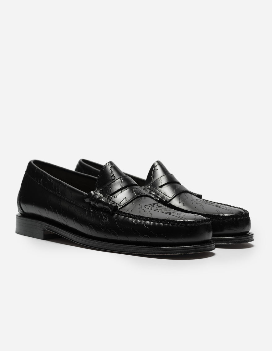 G.H. Bass for Maharishi Weejuns Black