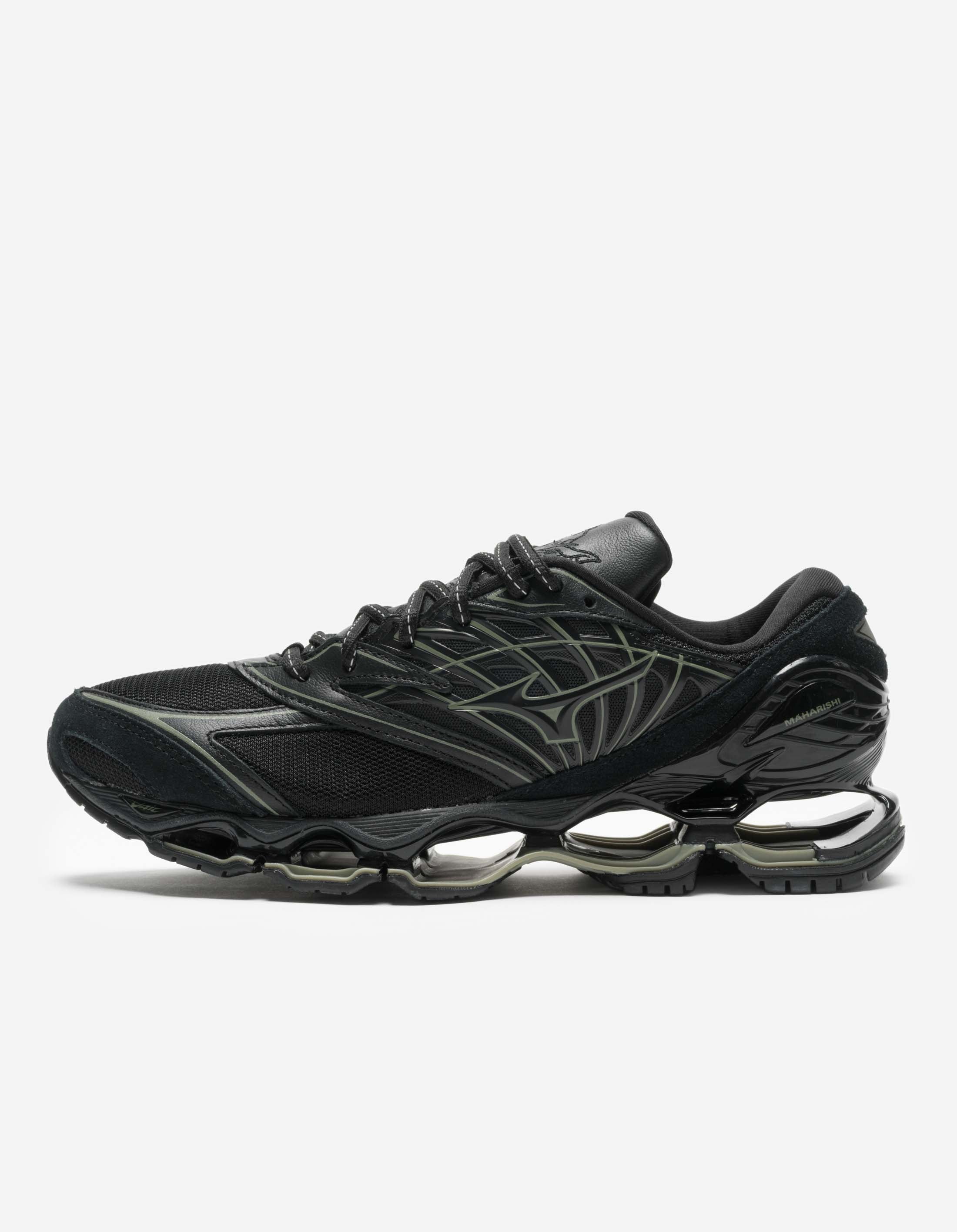 Mizuno Wave Prophecy LS GTX Black Sand/Black – Maharishi
