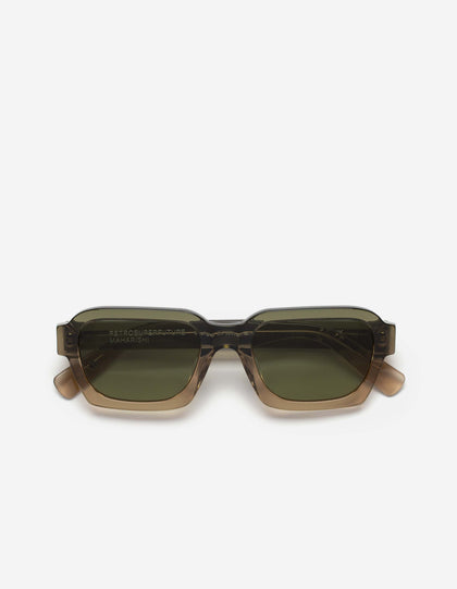 3033 Maharishi Caro Frame Sunglasses Olive
