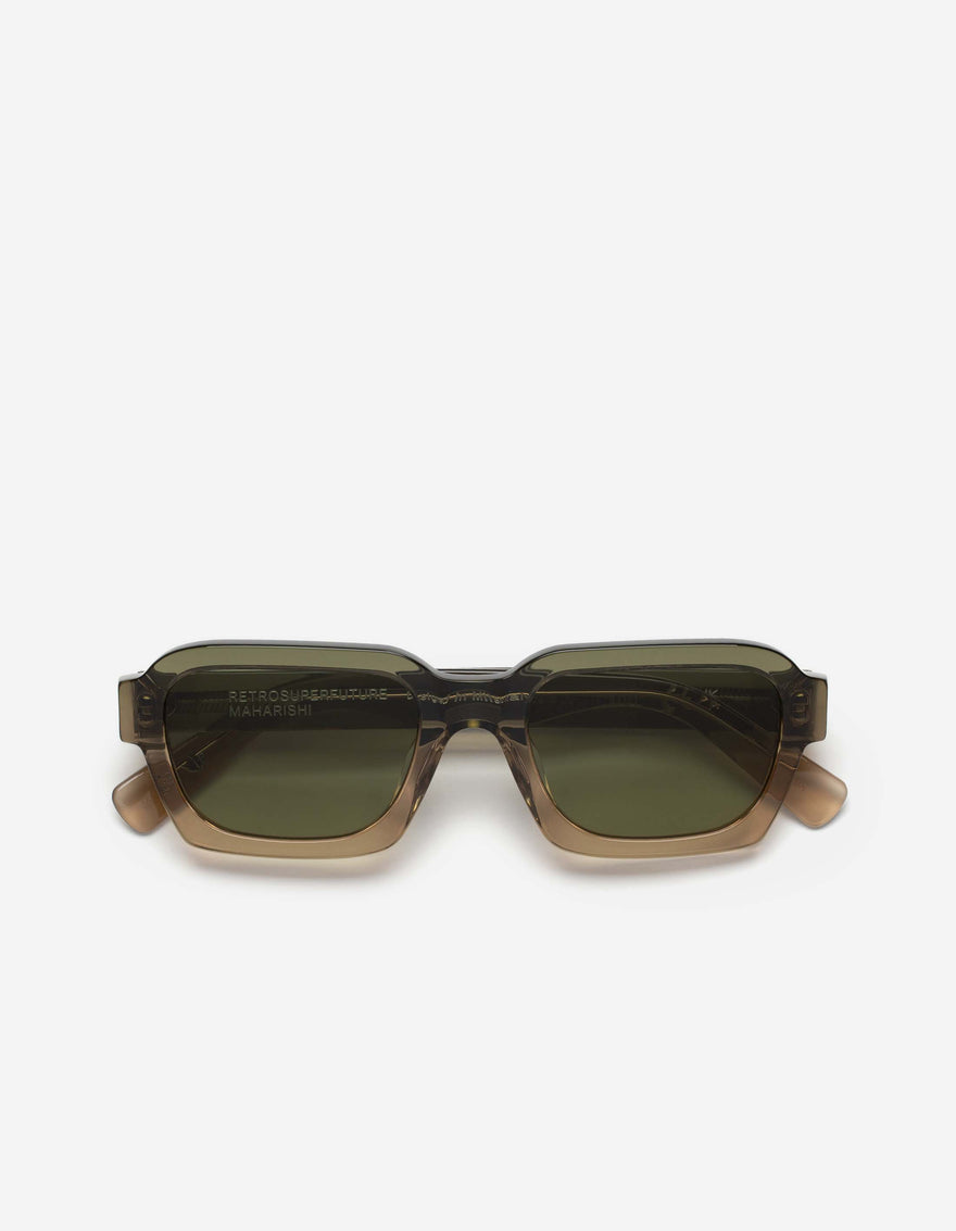 3033 Maharishi Caro Frame Sunglasses Olive