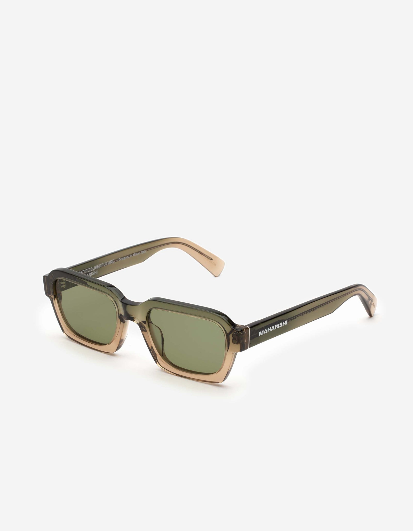 3033 Maharishi Caro Frame Sunglasses Olive