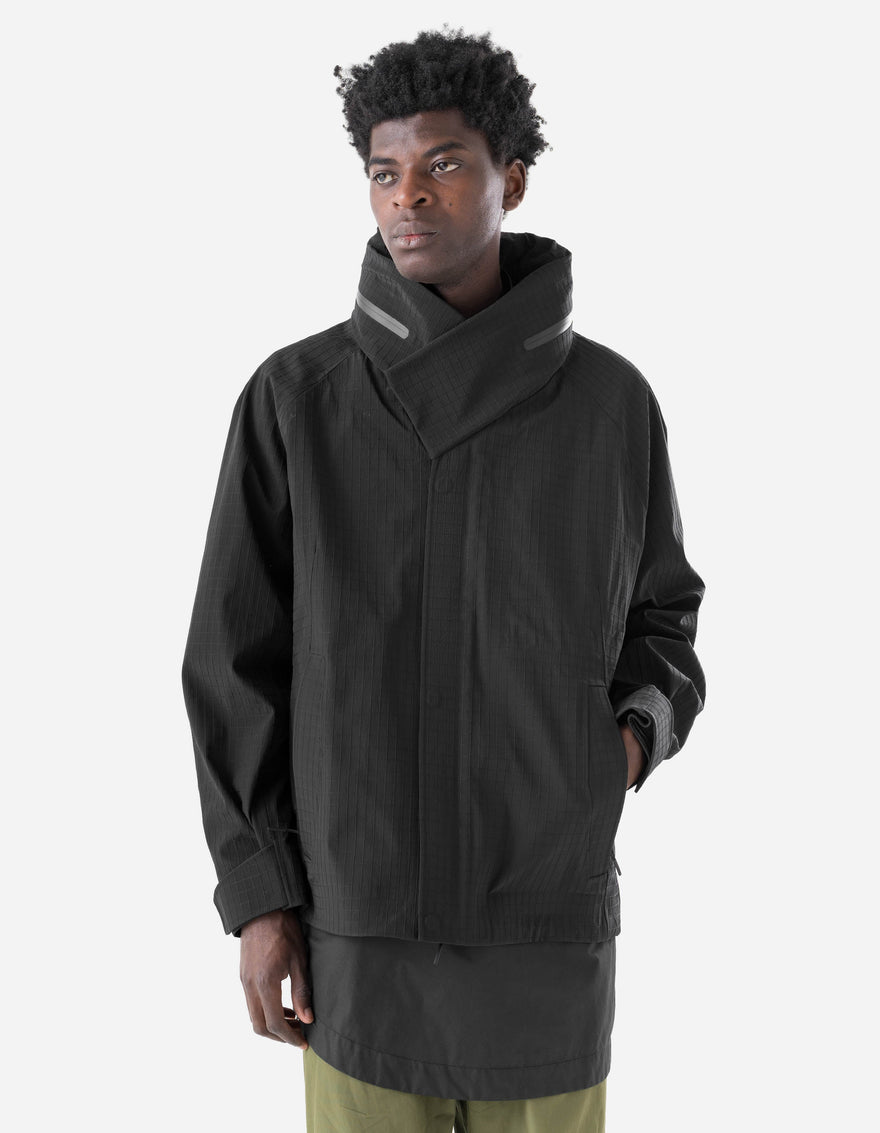 7201 Waterproof Tech Jacket Black