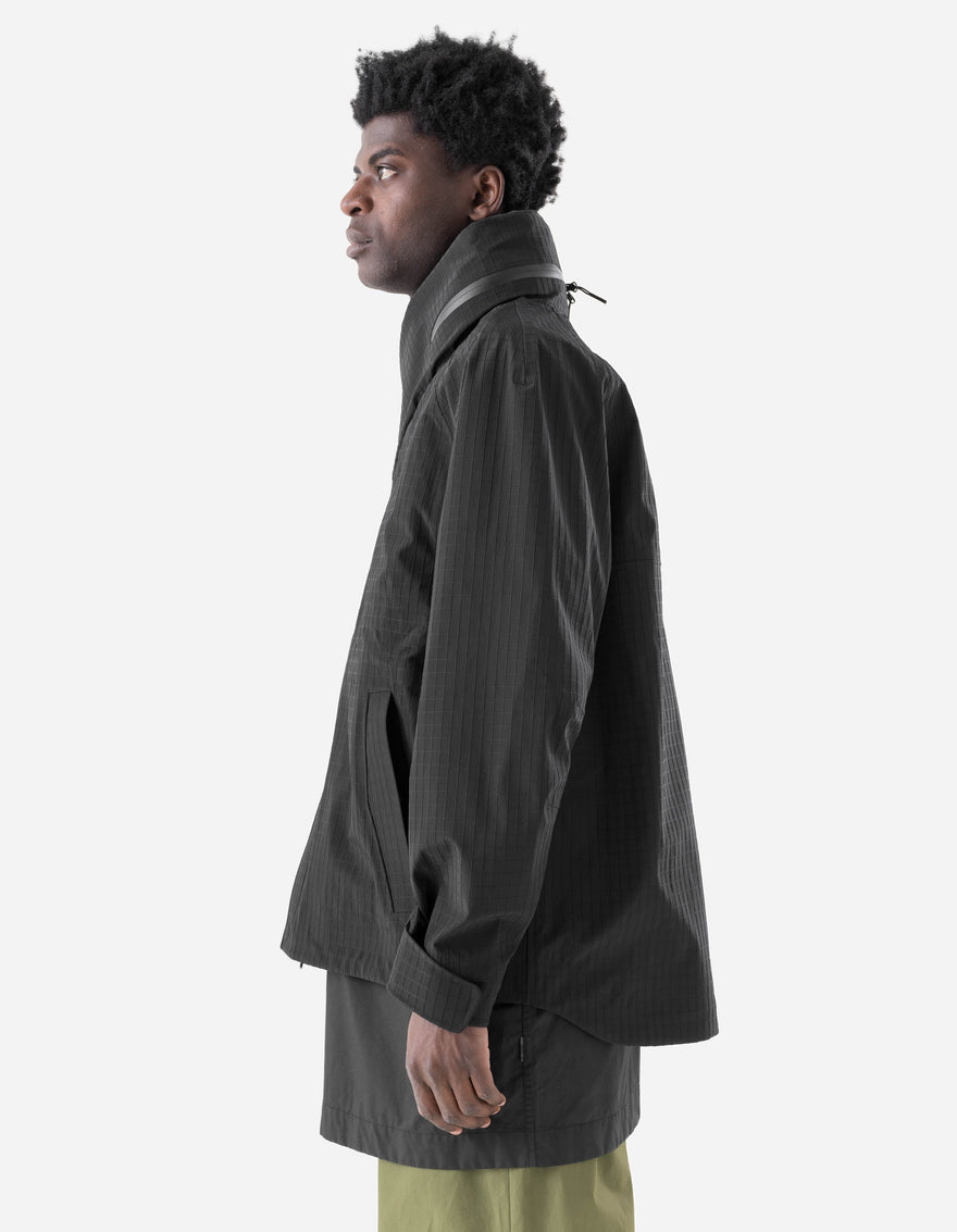 7201 Waterproof Tech Jacket Black