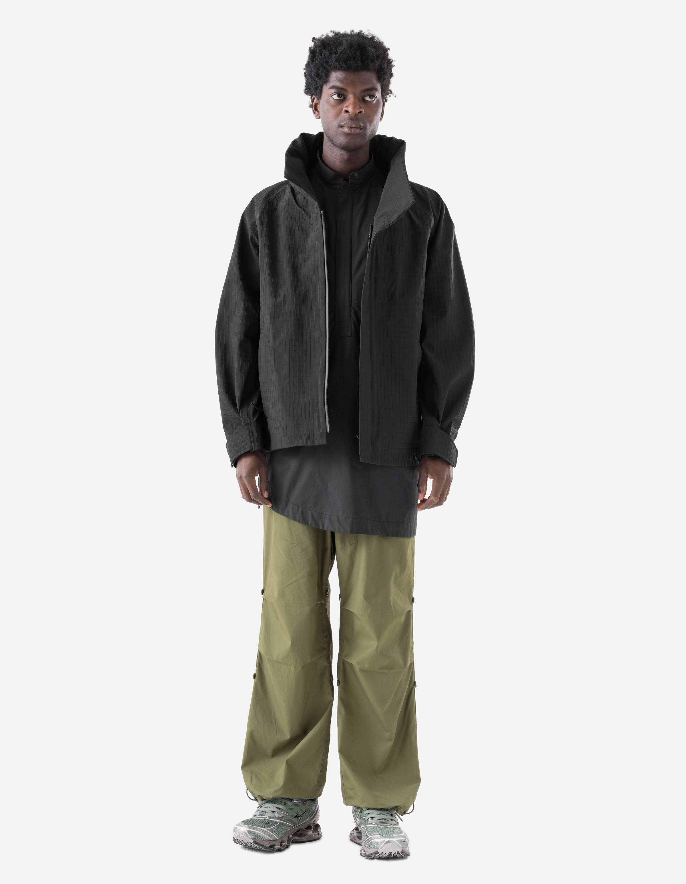 7201 Waterproof Tech Jacket Black – Maharishi