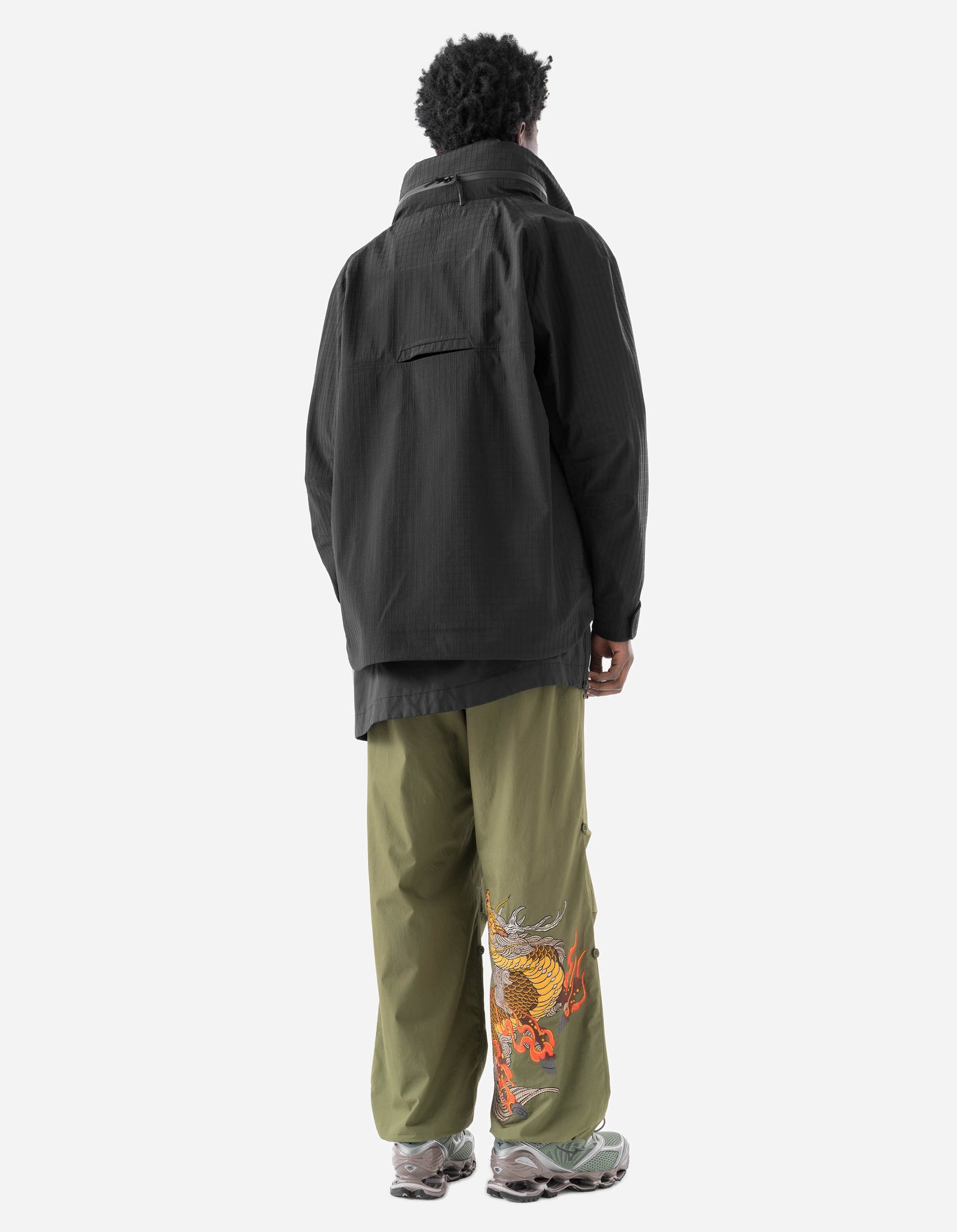 7201 Waterproof Tech Jacket Black