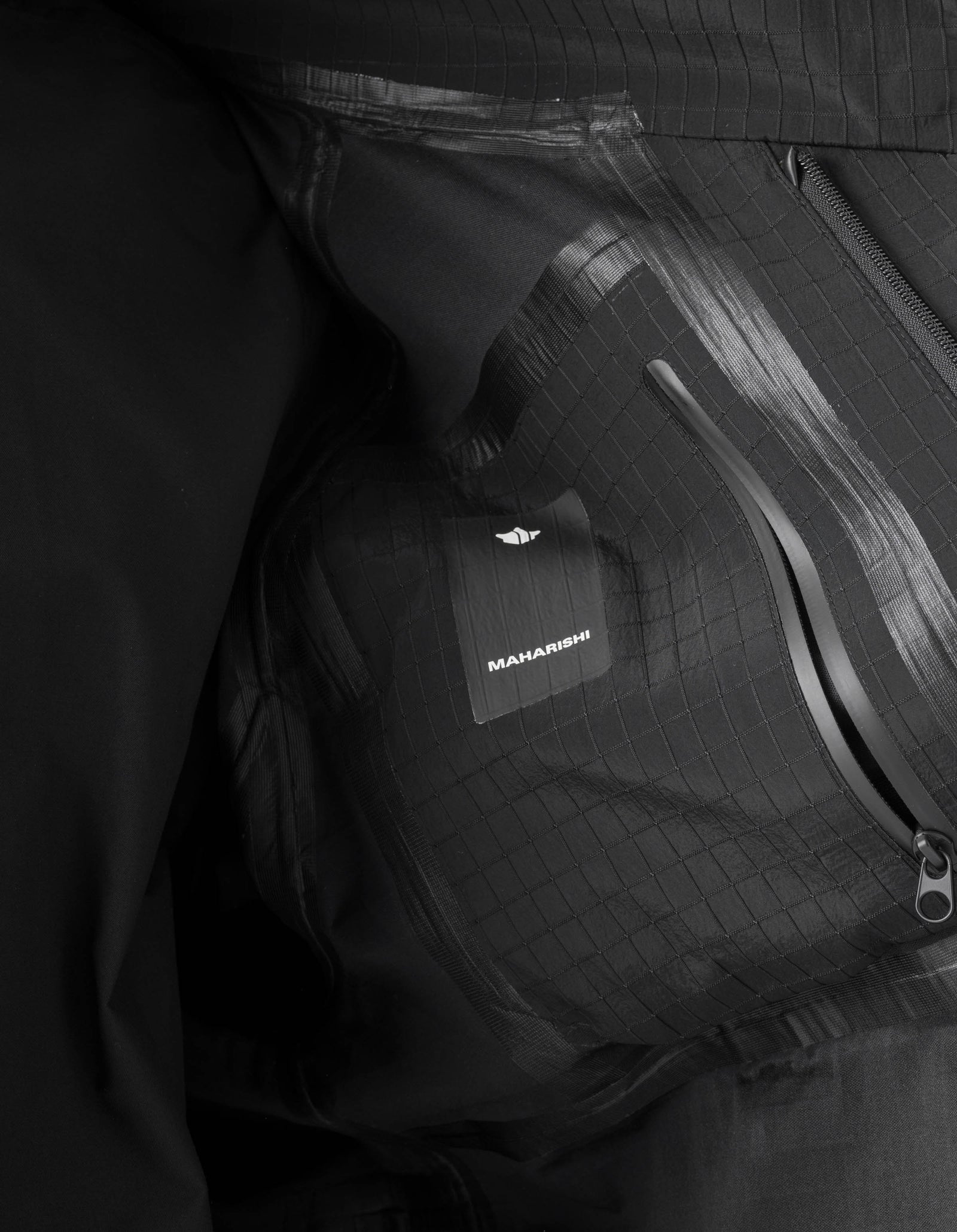 7201 Waterproof Tech Jacket Black