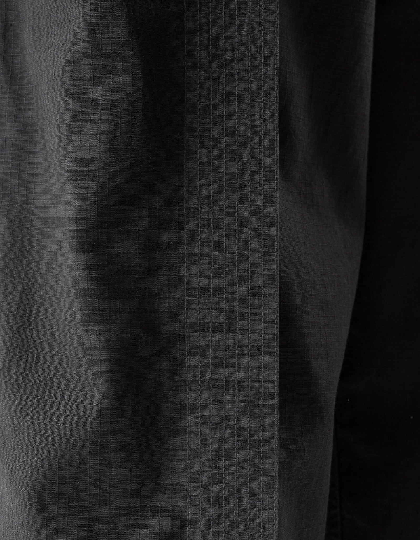 7217 Cropped Hakama Pants Black