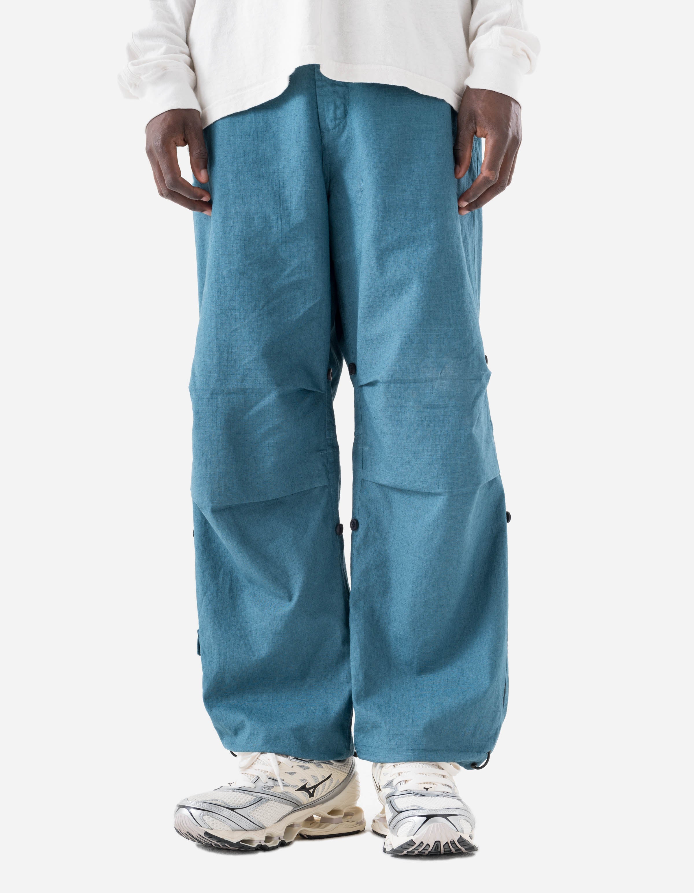7218 Hemp Ripstop Loose Snopants Airforce Blue – Maharishi