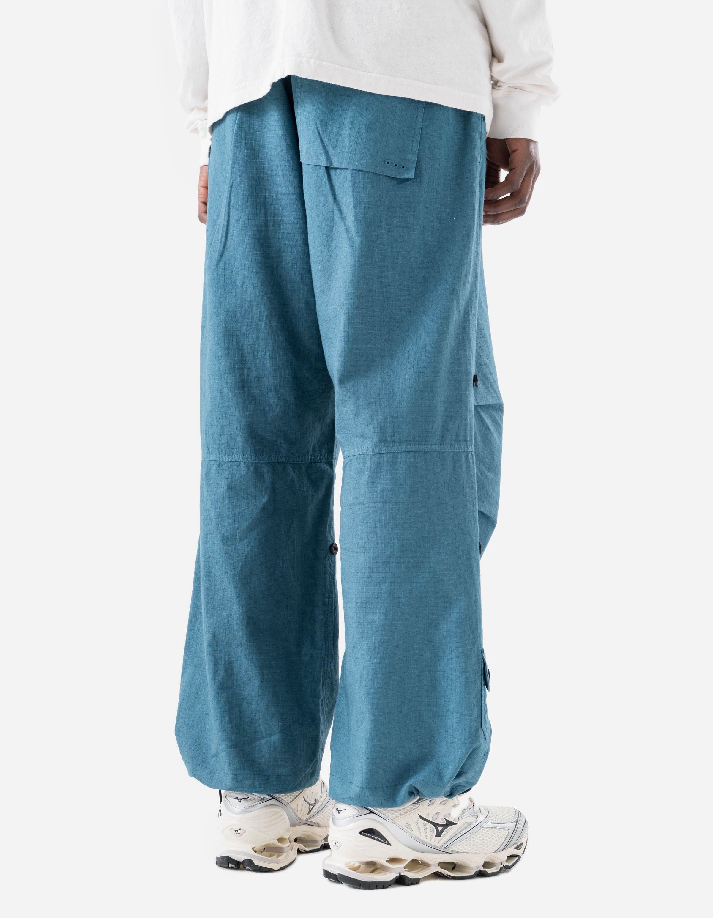 7218 Hemp Ripstop Loose Snopants Airforce Blue – Maharishi