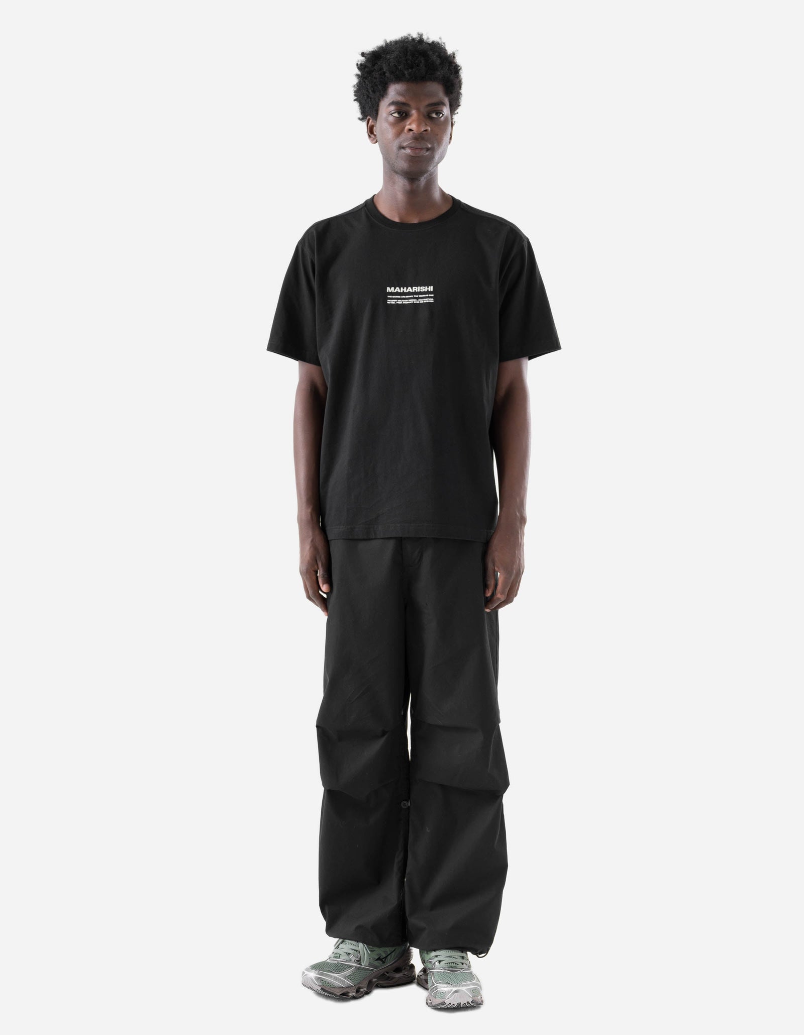 7239 Lu Fang Horse Rider T-Shirt Black