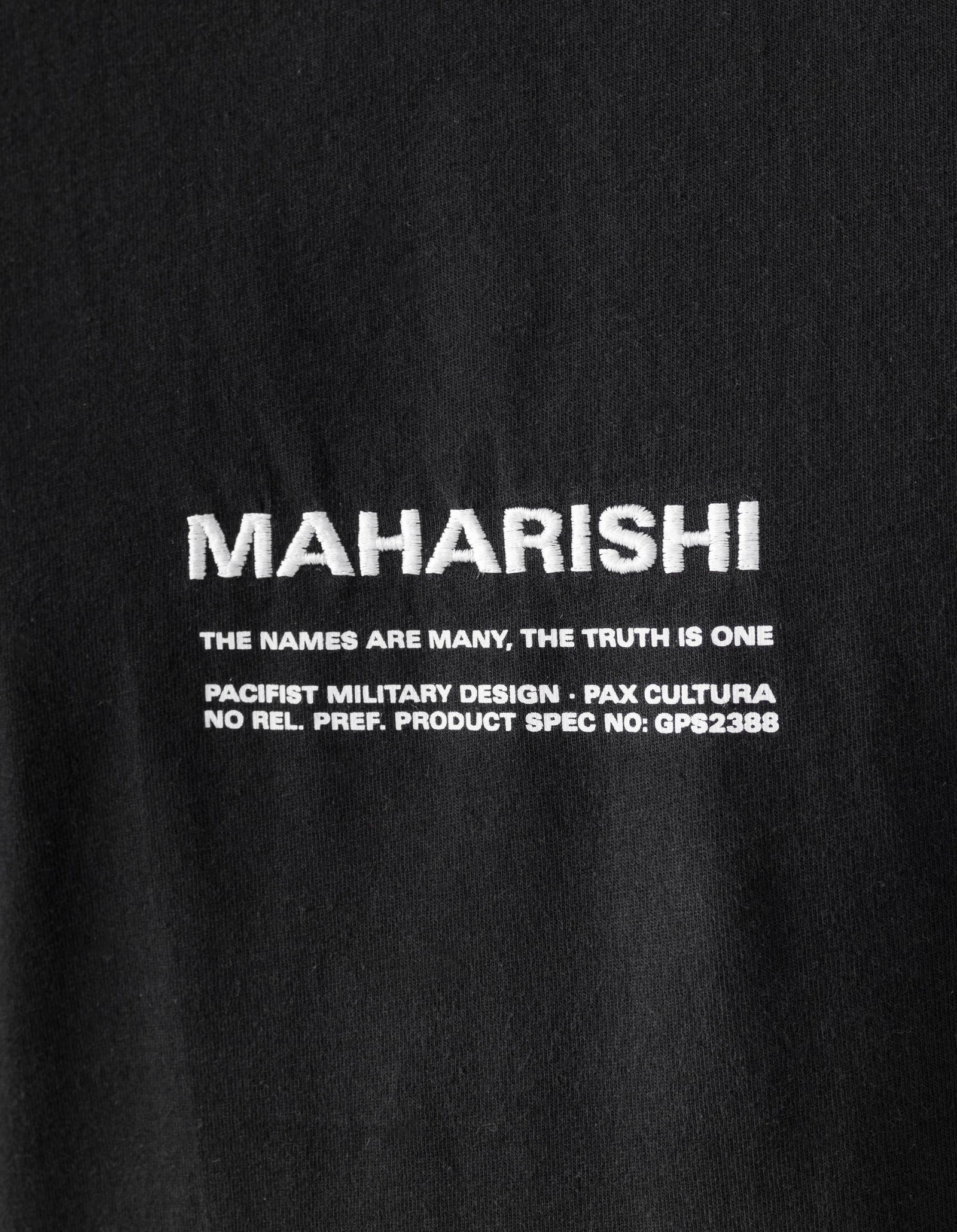 7239 Lu Fang Horse Rider T-Shirt Black