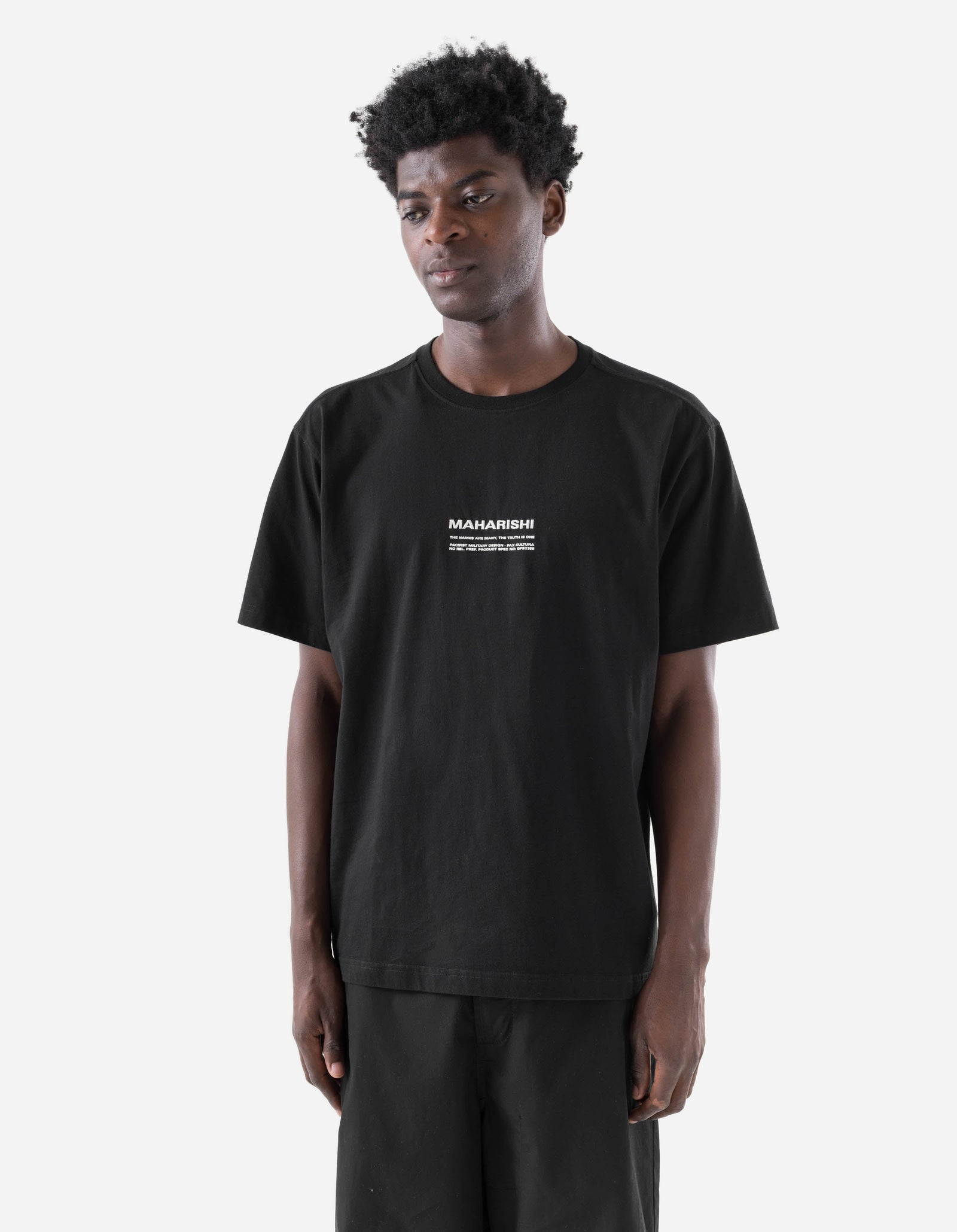 7239 Lu Fang Horse Rider T-Shirt Black