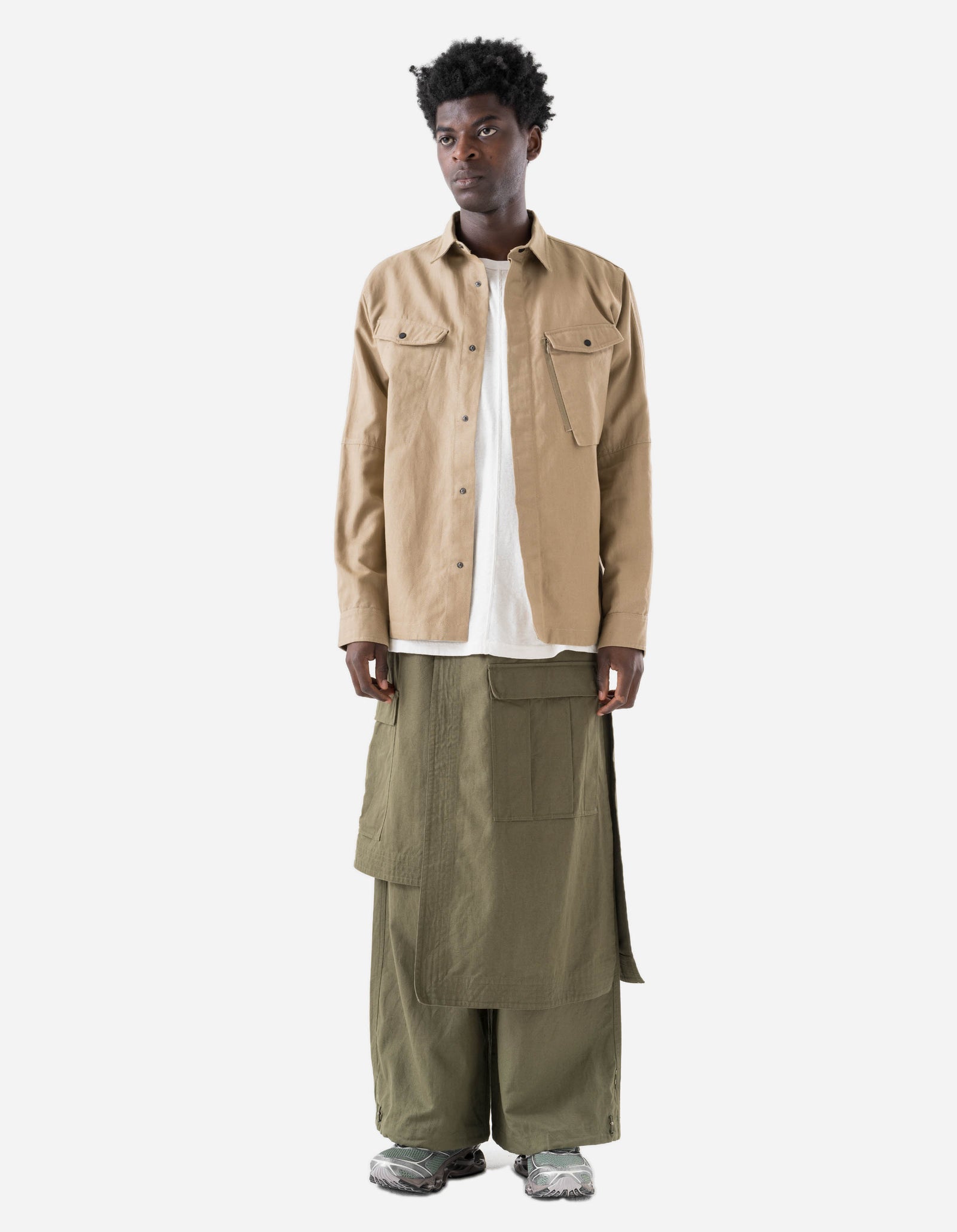 7028 MILTYPE Custom Shirt Sand