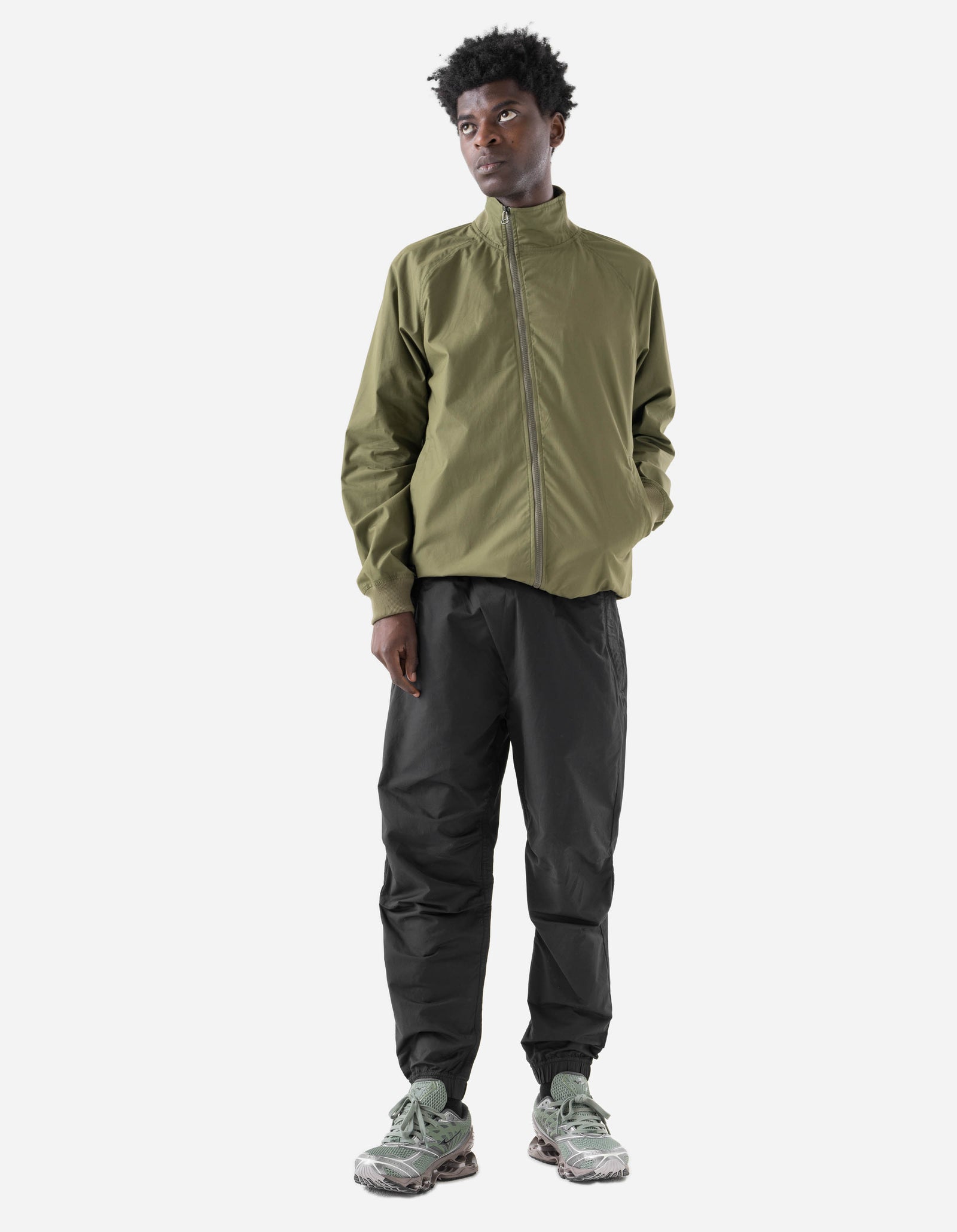 5305 Asym Track Pants Black
