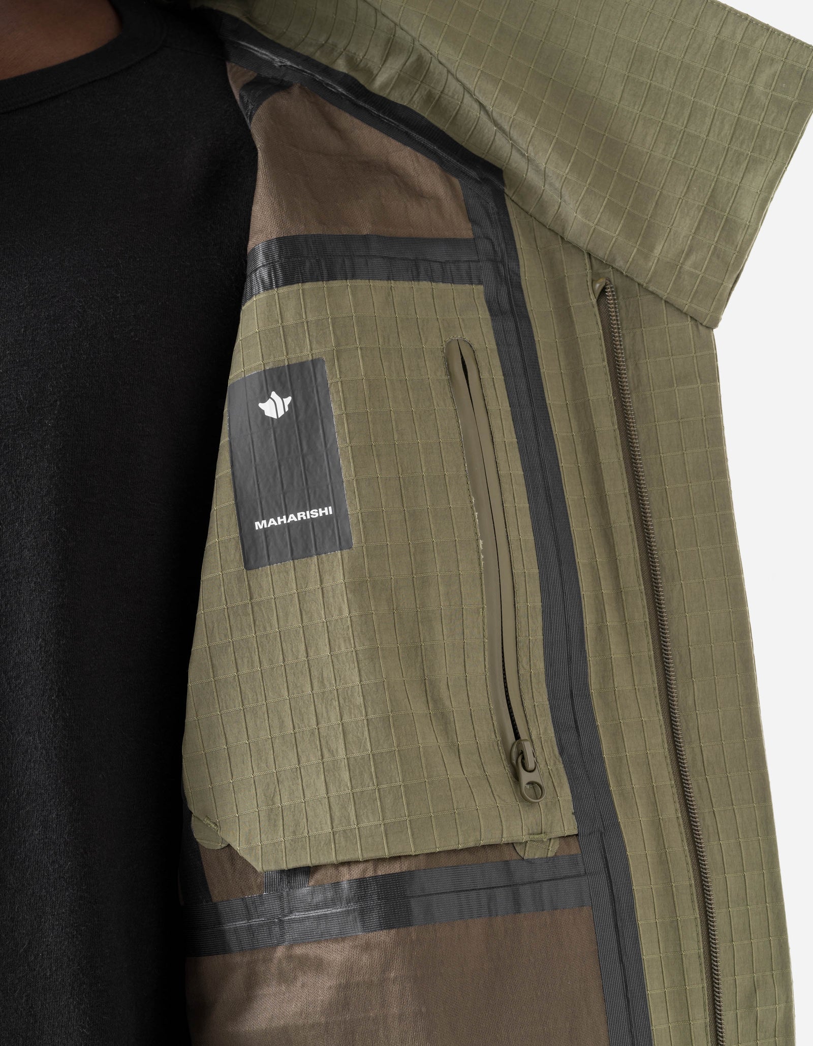 7201 Waterproof Tech Jacket Olive OG-107F